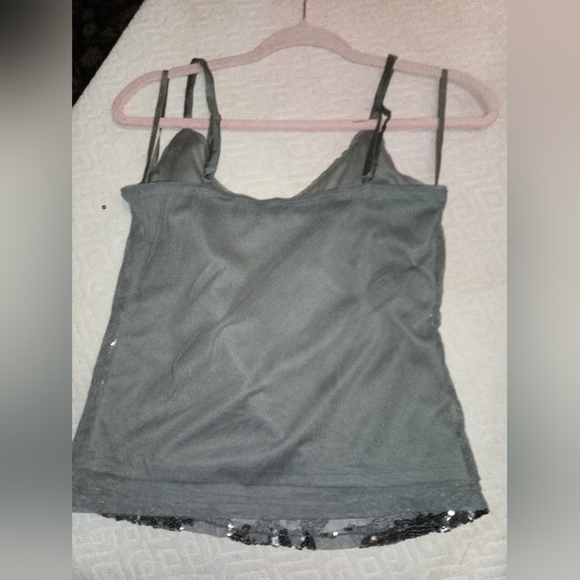 WHBM SL Sequin Flower Cami - Picture 6 of 9